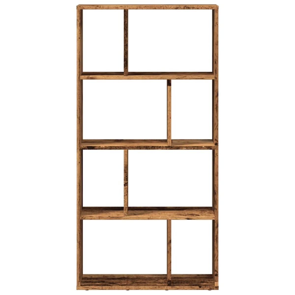 vidaXL Βιβλιοθήκη Όψη Παλαιού Ξύλου 60x20x120,5 εκ. Επεξεργασμένο Ξύλο