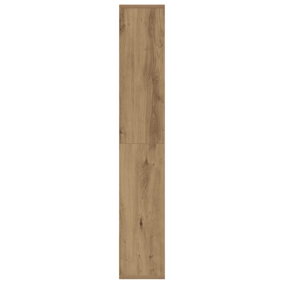 vidaXL Βιβλιοθήκη Αρτισιανή Δρυς 60x20x120,5 εκ. από Επεξεργασμένο Ξύλο