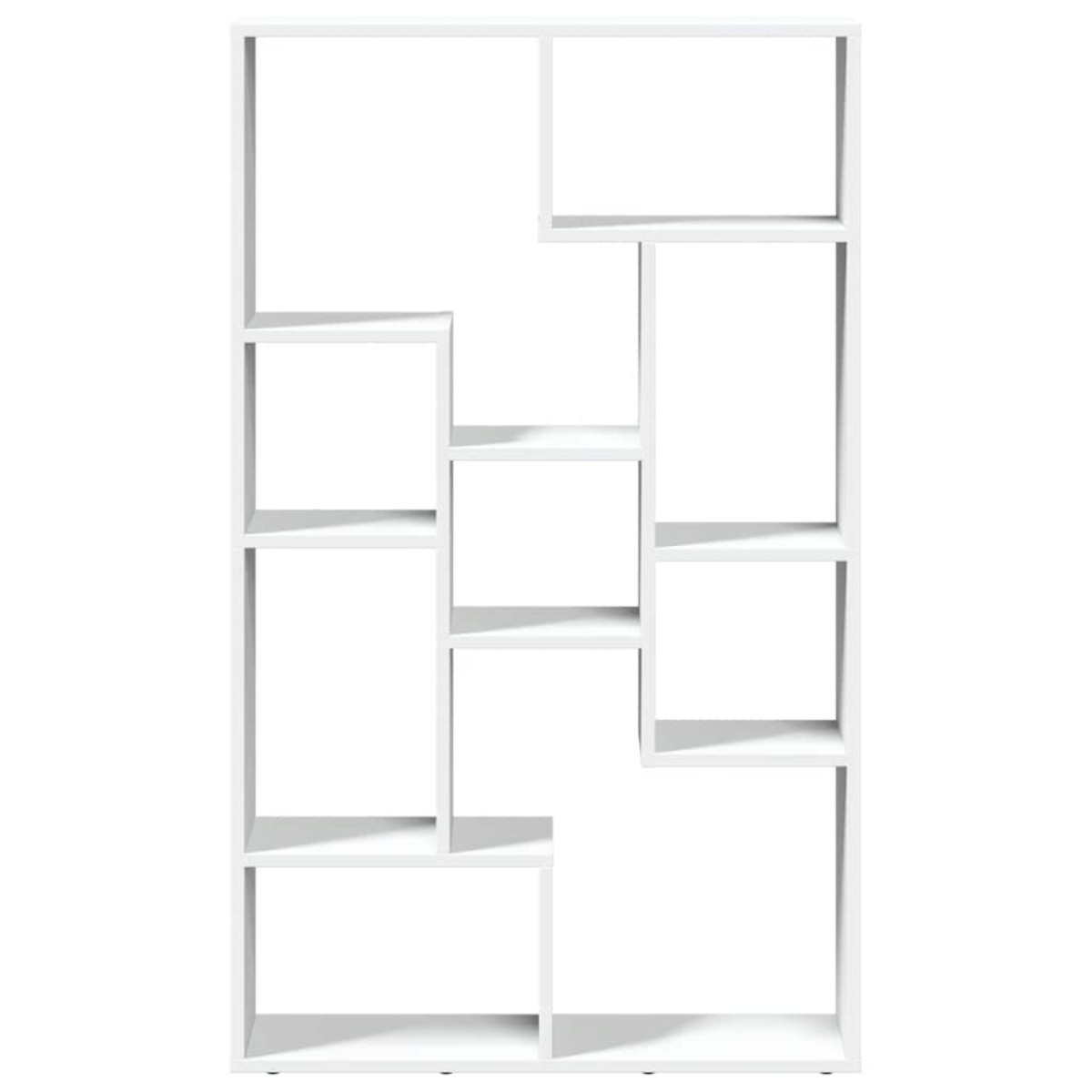 vidaXL Βιβλιοθήκη Λευκή 72x20x120,5 εκ. από Επεξεργασμένο Ξύλο