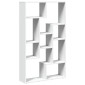 vidaXL Βιβλιοθήκη Λευκή 72x20x120,5 εκ. από Επεξεργασμένο Ξύλο