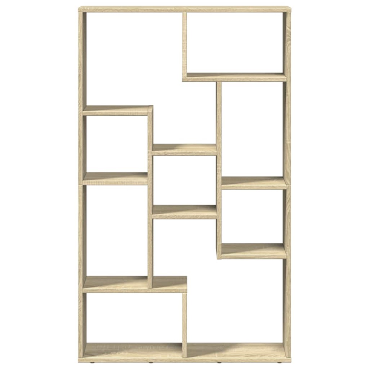 vidaXL Βιβλιοθήκη Sonoma Δρυς 72x20x120,5 εκ. από Επεξεργασμένο Ξύλο