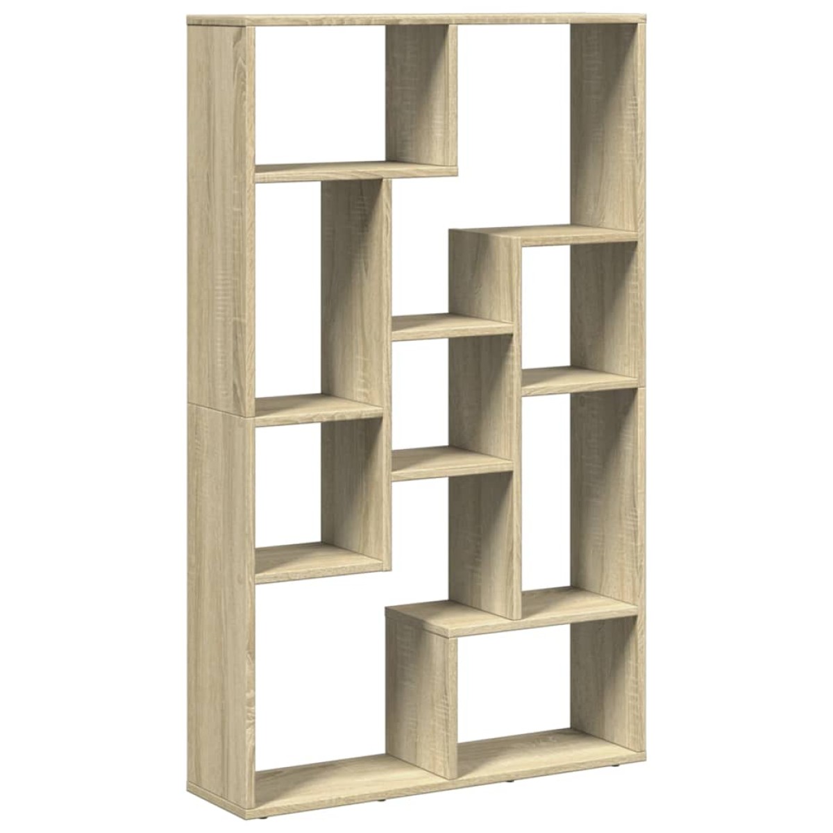 vidaXL Βιβλιοθήκη Sonoma Δρυς 72x20x120,5 εκ. από Επεξεργασμένο Ξύλο