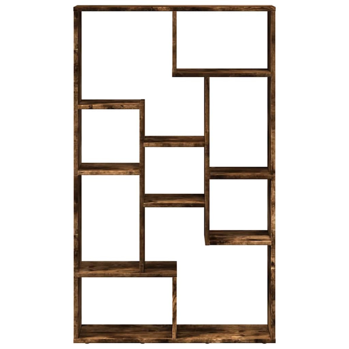 vidaXL Βιβλιοθήκη Καπνιστή Δρυς 72x20x120,5 εκ. από Επεξεργασμένο Ξύλο