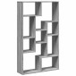 vidaXL Βιβλιοθήκη Γκρι Sonoma 72x20x120,5 εκ. από Επεξεργασμένο Ξύλο