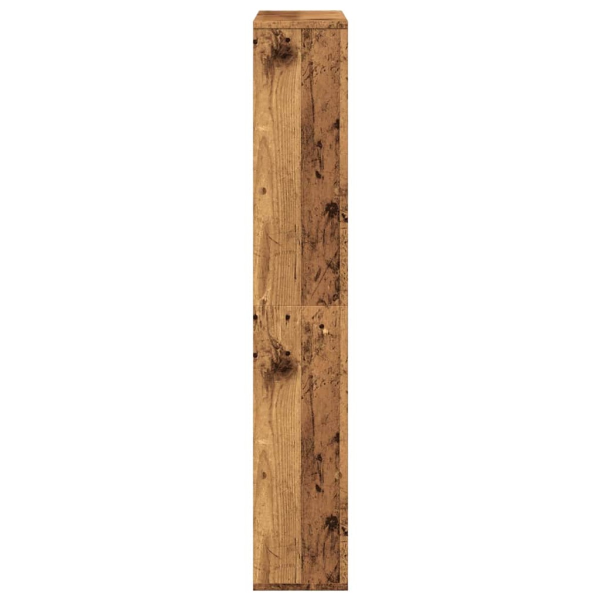 vidaXL Βιβλιοθήκη Όψη Παλαιού Ξύλου 72x20x120,5 εκ. Επεξεργασμένο Ξύλο