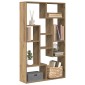 vidaXL Βιβλιοθήκη Αρτισιανή Δρυς 72x20x120,5 εκ. από Επεξεργασμένο Ξύλο
