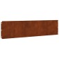 vidaXL Περίγραμμα γκαζόν 20 pcs 25 x 103 cm Ατσάλι Σκληρυθέν στον Αέρα
