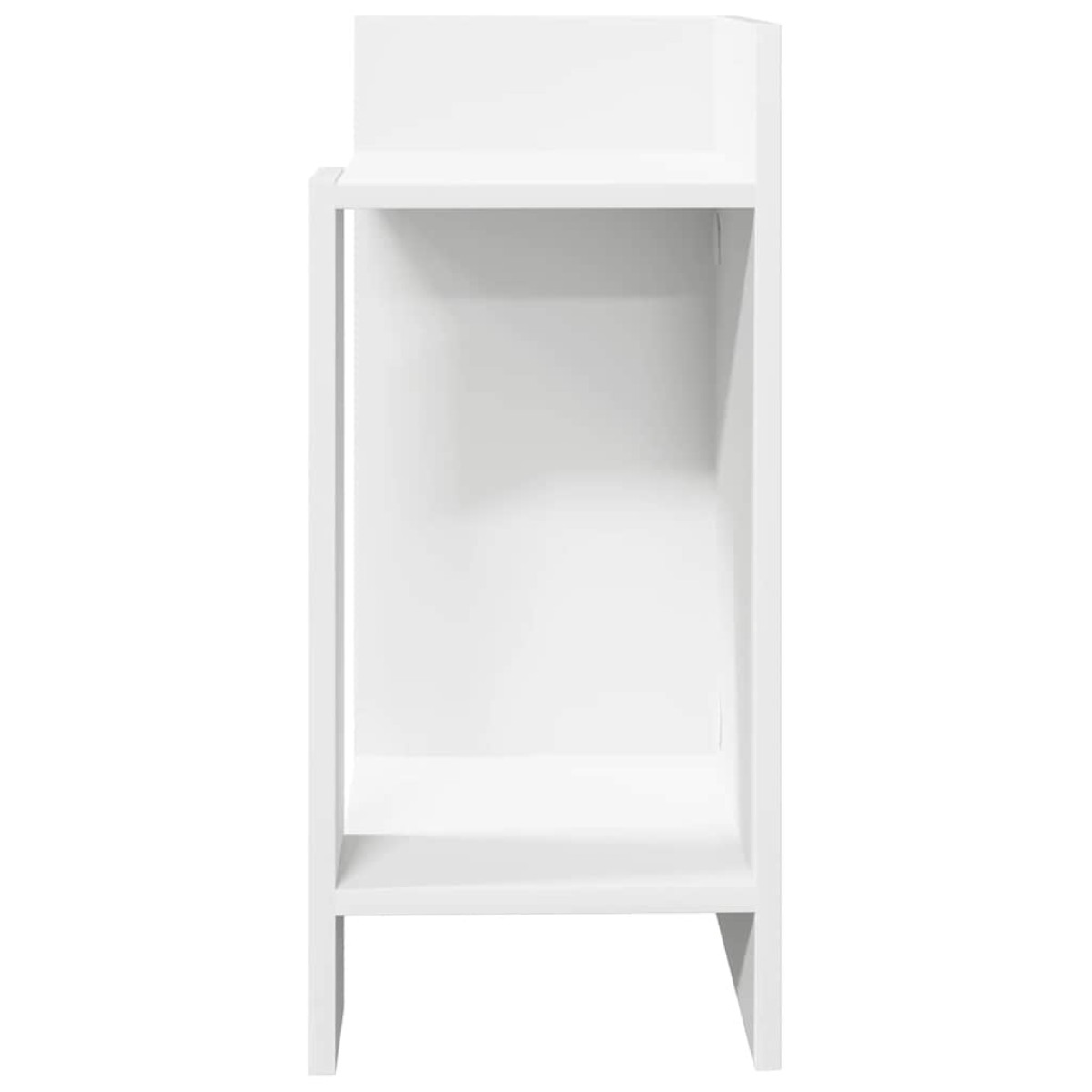 vidaXL Τραπεζάκι με ράφι mαύρο 25,5x27x60 cm