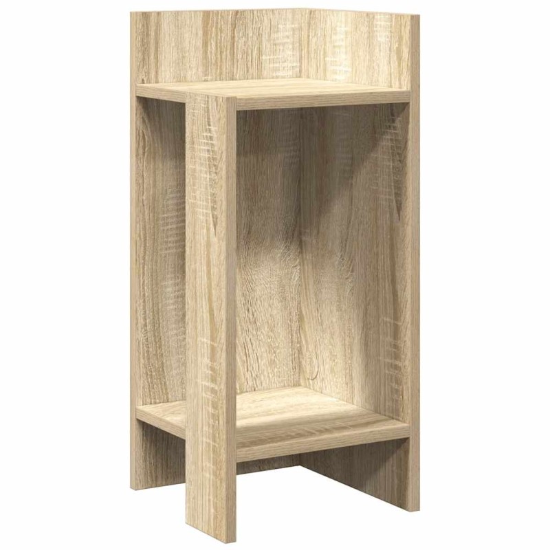 vidaXL Τραπεζάκι με ράφι Sonoma Δρυς 25,5x27x60 εκ.