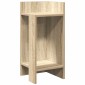 vidaXL Τραπεζάκι με ράφι Sonoma Δρυς 25,5x27x60 εκ.