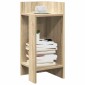 vidaXL Τραπεζάκι με ράφι Sonoma Δρυς 25,5x27x60 εκ.