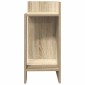 vidaXL Τραπεζάκια 2 τεμ. με ράφι Sonoma Δρυς 25,5x27x60 εκ.