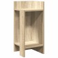 vidaXL Τραπεζάκια 2 τεμ. με ράφι Sonoma Δρυς 25,5x27x60 εκ.