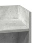vidaXL Τραπεζάκι με ράφι Γκρι Σκυροδέματος 25,5x27x60 εκ.