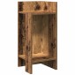 vidaXL Τραπεζάκι με ράφι Όψη Παλαιού Ξύλου 25,5x27x60 εκ.