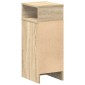 vidaXL Κομοδίνα 2 τεμάχια με συρτάρι Sonoma Δρυς 25x31x66 εκ.
