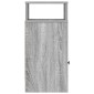 vidaXL Κομοδίνο με Συρτάρι Γκρι Sonoma 25x31x66 εκ.