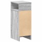 vidaXL Κομοδίνο με Συρτάρι Γκρι Sonoma 25x31x66 εκ.
