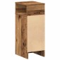 vidaXL Κομοδίνο με Συρτάρι από Παλιό Ξύλο 25x31x66 εκ.