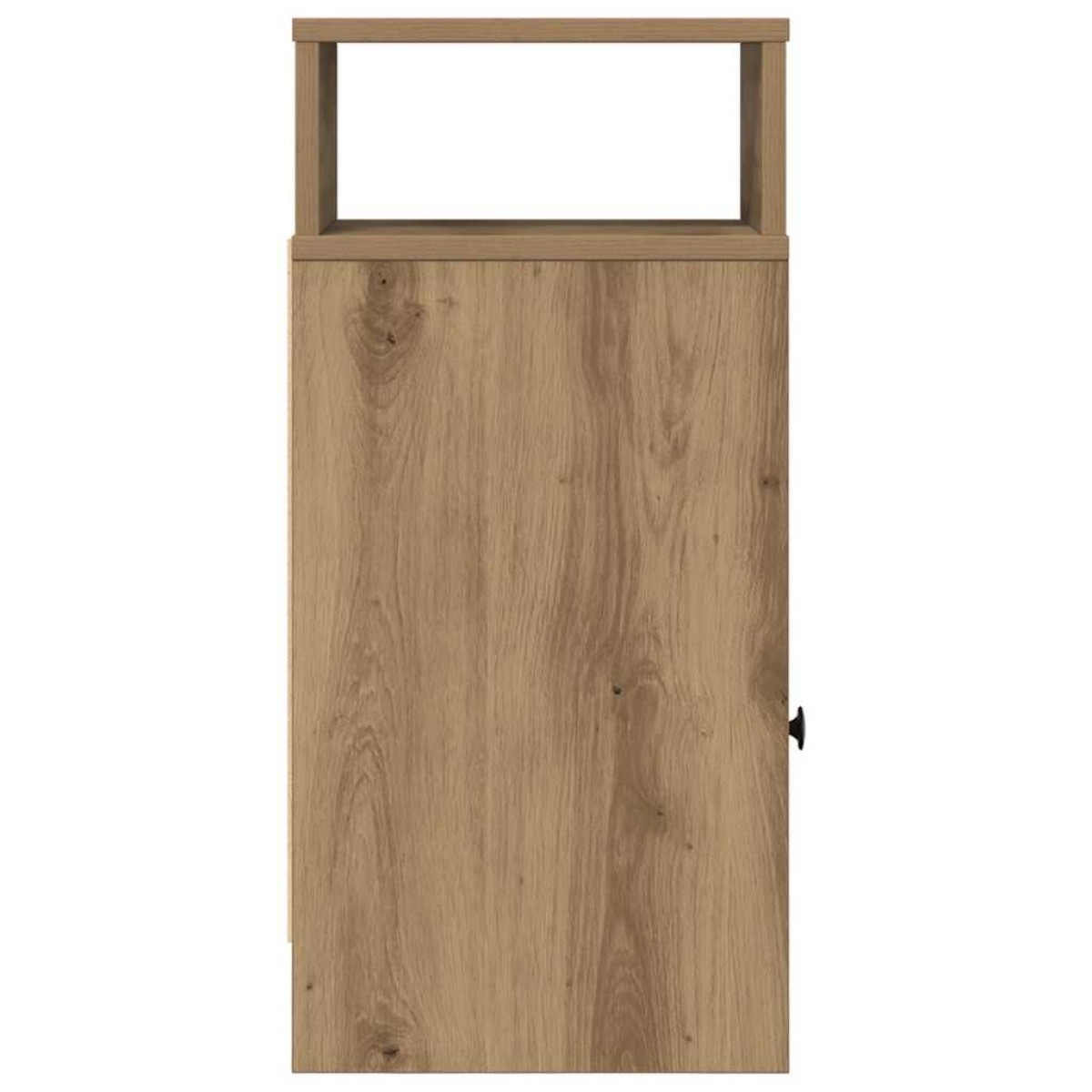 vidaXL Κομοδίνο με Συρτάρι σε Χρώμα Δρυός Artisan 25x31x66 εκ.