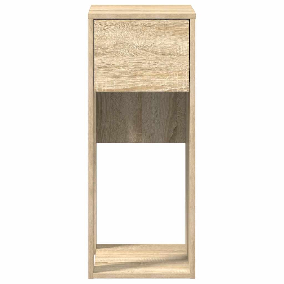 vidaXL Πύργος υπολογιστών με συρτάρι Δρυς sonoma 30x44x74 cm