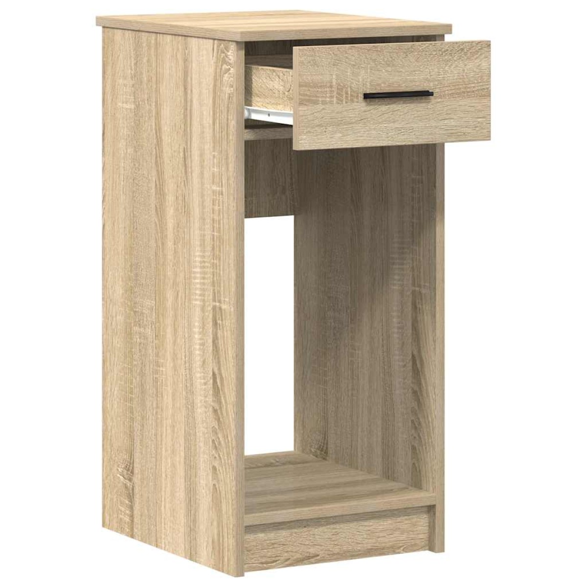 vidaXL Βάση πύργου υπολογιστή με συρτάρι Δρυς sonoma 35x45x77 cm