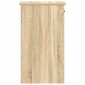 vidaXL Βάση πύργου υπολογιστή με συρτάρι Δρυς sonoma 35x45x77 cm