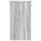 vidaXL Βάση πύργου υπολογιστή με συρτάρι Γκρι Sonoma 35x45x77 εκ.