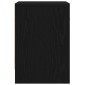 vidaXL Κομοδίνο με Συρτάρι Μαύρο 39 x 28 x 41 εκ.