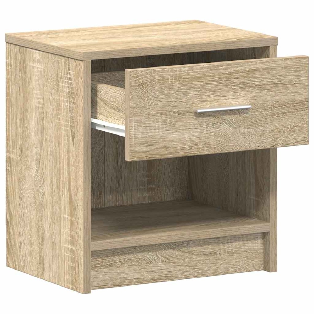 vidaXL Κομοδίνο με Συρτάρι σε Χρώμα Sonoma Δρυς 39 x 28 x 41 εκ.