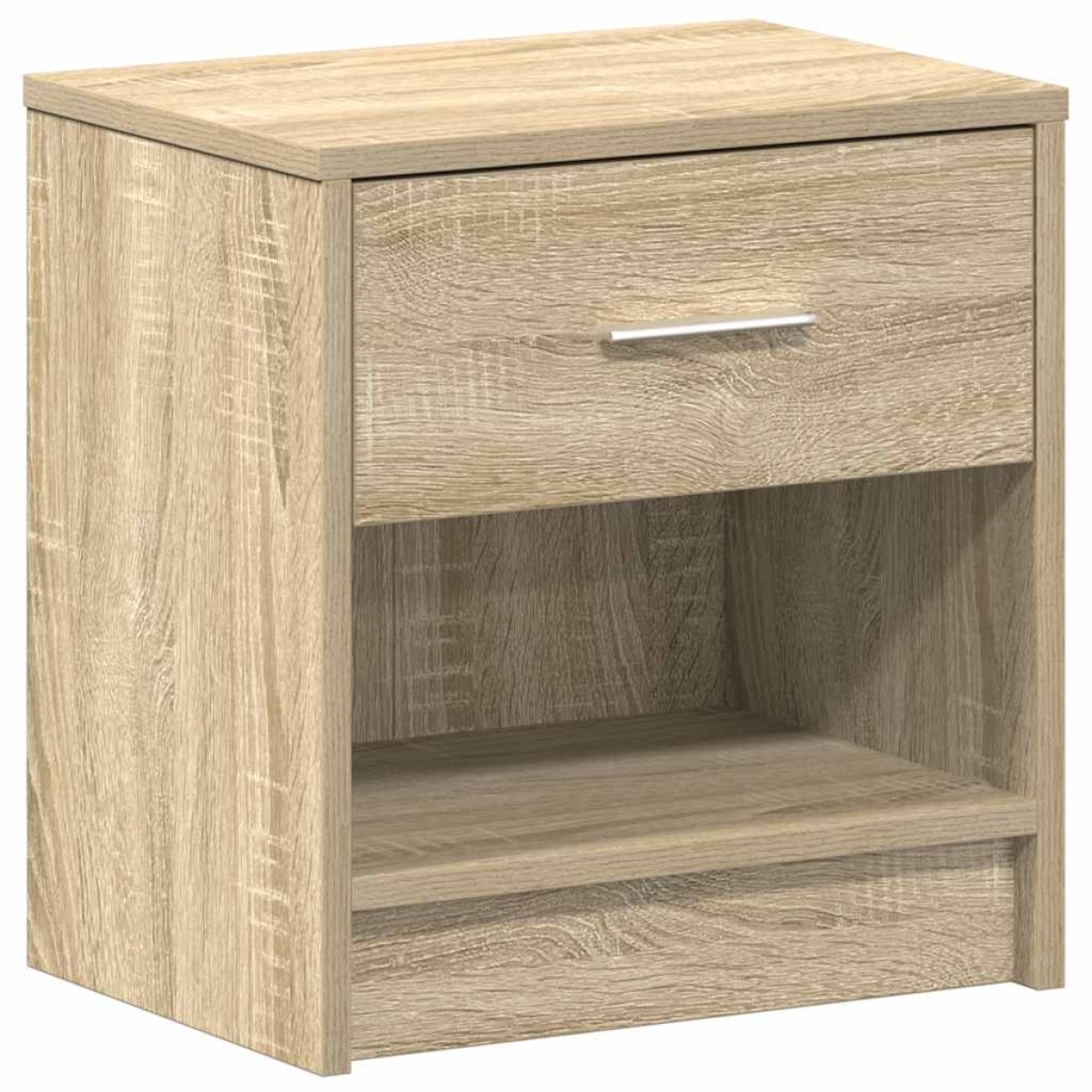 vidaXL Κομοδίνο με Συρτάρι σε Χρώμα Sonoma Δρυς 39 x 28 x 41 εκ.