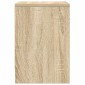 vidaXL Κομοδίνο με Συρτάρι σε Χρώμα Sonoma Δρυς 39 x 28 x 41 εκ.