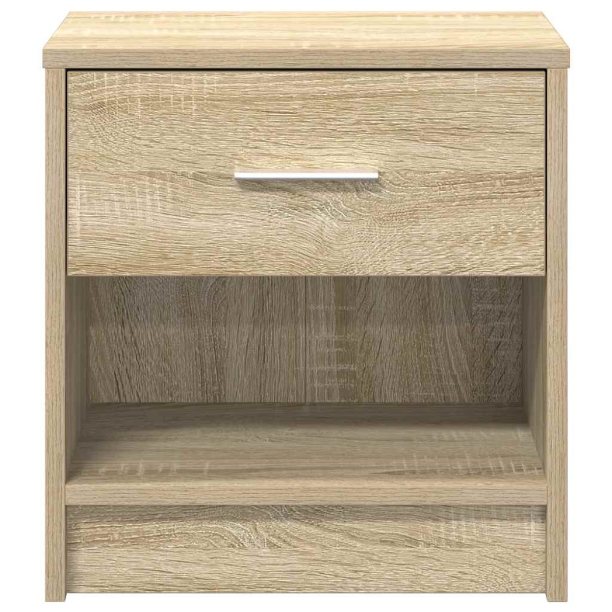 vidaXL Κομοδίνα 2 τεμ. με Συρτάρι Sonoma Δρυς 39 x 28 x 41 εκ.