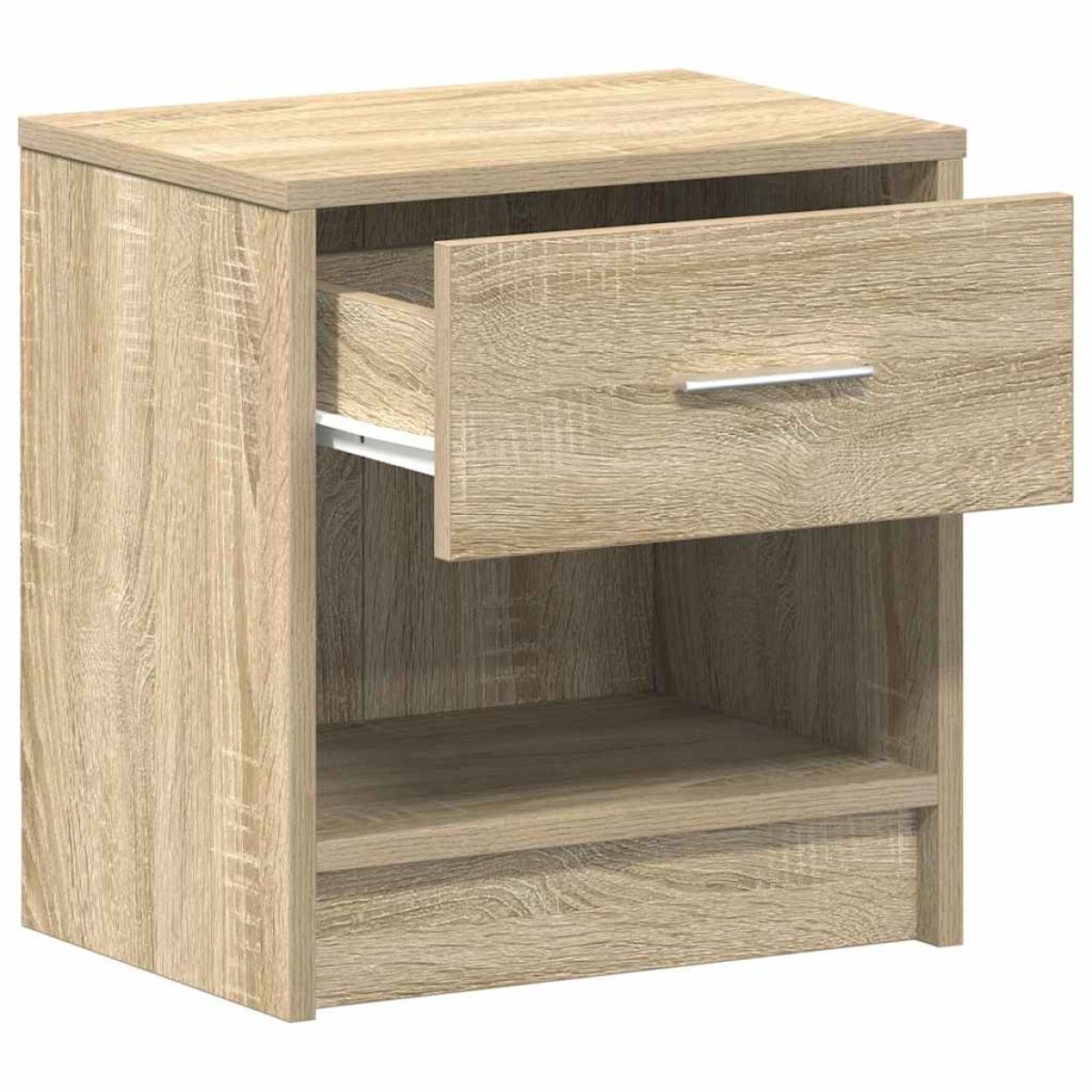 vidaXL Κομοδίνα 2 τεμ. με Συρτάρι Sonoma Δρυς 39 x 28 x 41 εκ.