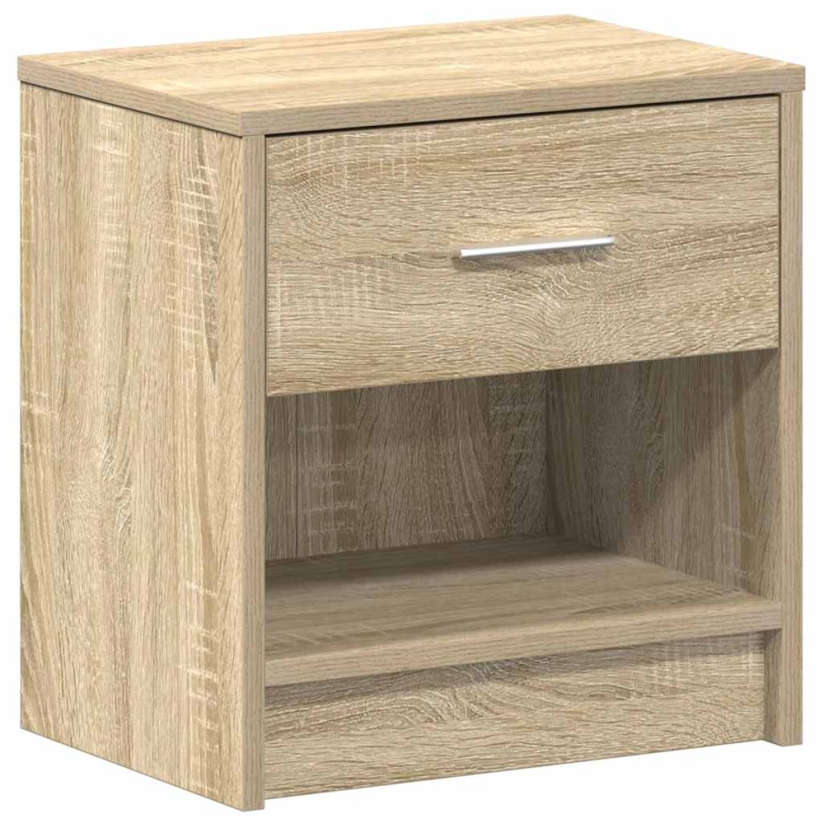 vidaXL Κομοδίνα 2 τεμ. με Συρτάρι Sonoma Δρυς 39 x 28 x 41 εκ.