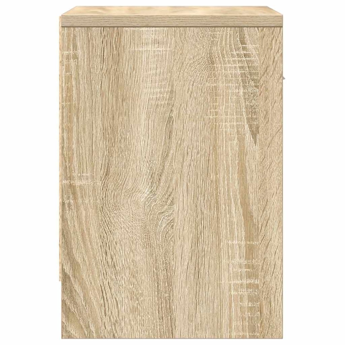 vidaXL Κομοδίνα 2 τεμ. με Συρτάρι Sonoma Δρυς 39 x 28 x 41 εκ.