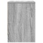 vidaXL Κομοδίνα 2 τεμ. με Συρτάρι Γκρι Sonoma 39x28x41 εκ.