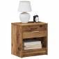 vidaXL Κομοδίνο με Συρτάρι από Παλιό Ξύλο 39 x 28 x 41 εκ.