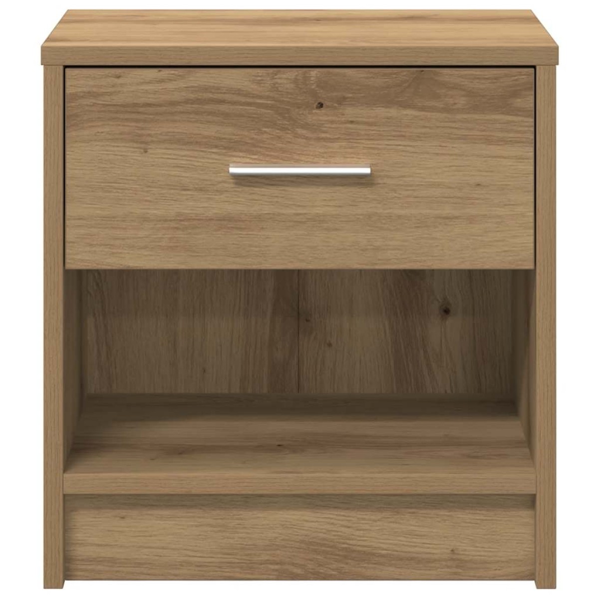 vidaXL Κομοδίνο με Συρτάρι σε Χρώμα Δρυός Artisan 39x28x41 εκ.