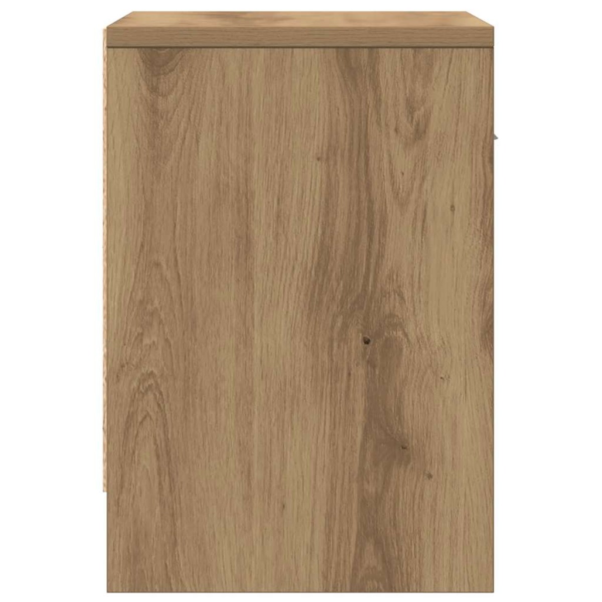 vidaXL Κομοδίνο με Συρτάρι σε Χρώμα Δρυός Artisan 39x28x41 εκ.