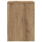 vidaXL Κομοδίνο με Συρτάρι σε Χρώμα Δρυός Artisan 39x28x41 εκ.