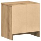 vidaXL Κομοδίνο με Συρτάρι σε Χρώμα Δρυός Artisan 39x28x41 εκ.