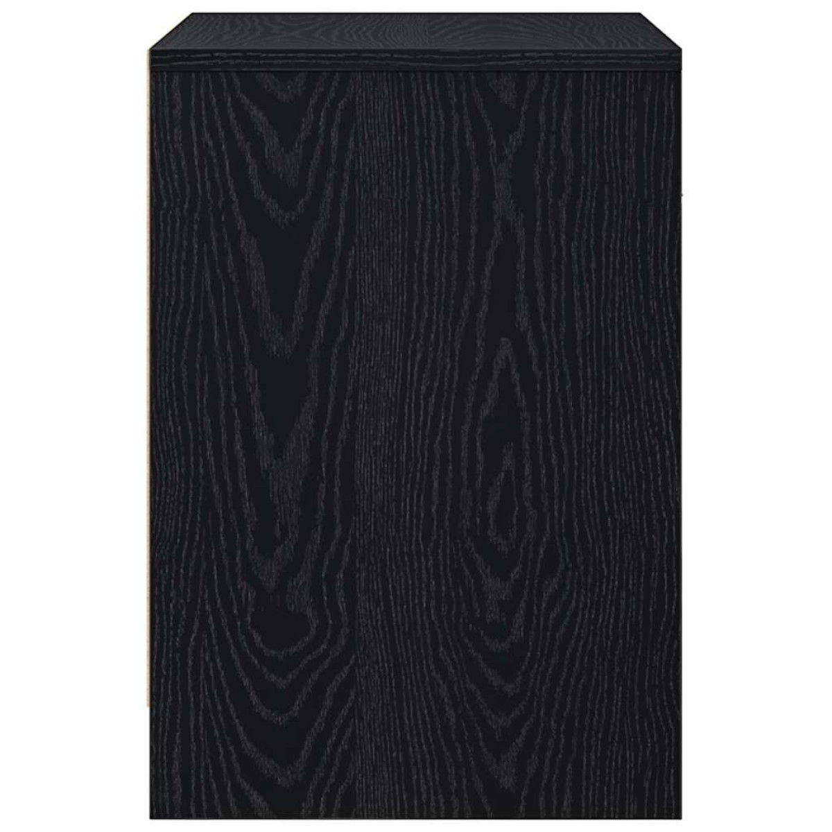 vidaXL Κομοδίνα 2 τεμ. με Συρτάρι Μαύρα 40x34x50 εκ.