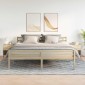 vidaXL Κομοδίνα 2 τεμ. με Συρτάρι, Χρώμα Sonoma Δρυς 40x34x50 εκ.