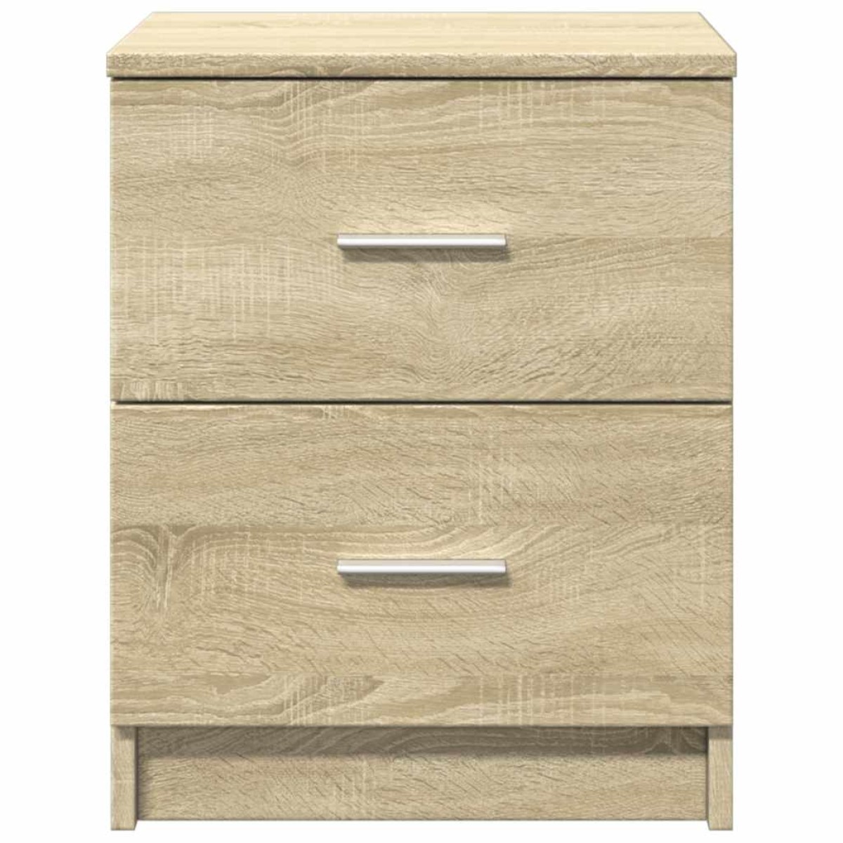 vidaXL Κομοδίνα 2 τεμ. με 2 Συρτάρια, Χρώμα Sonoma Δρυς 40x36x50 εκ.