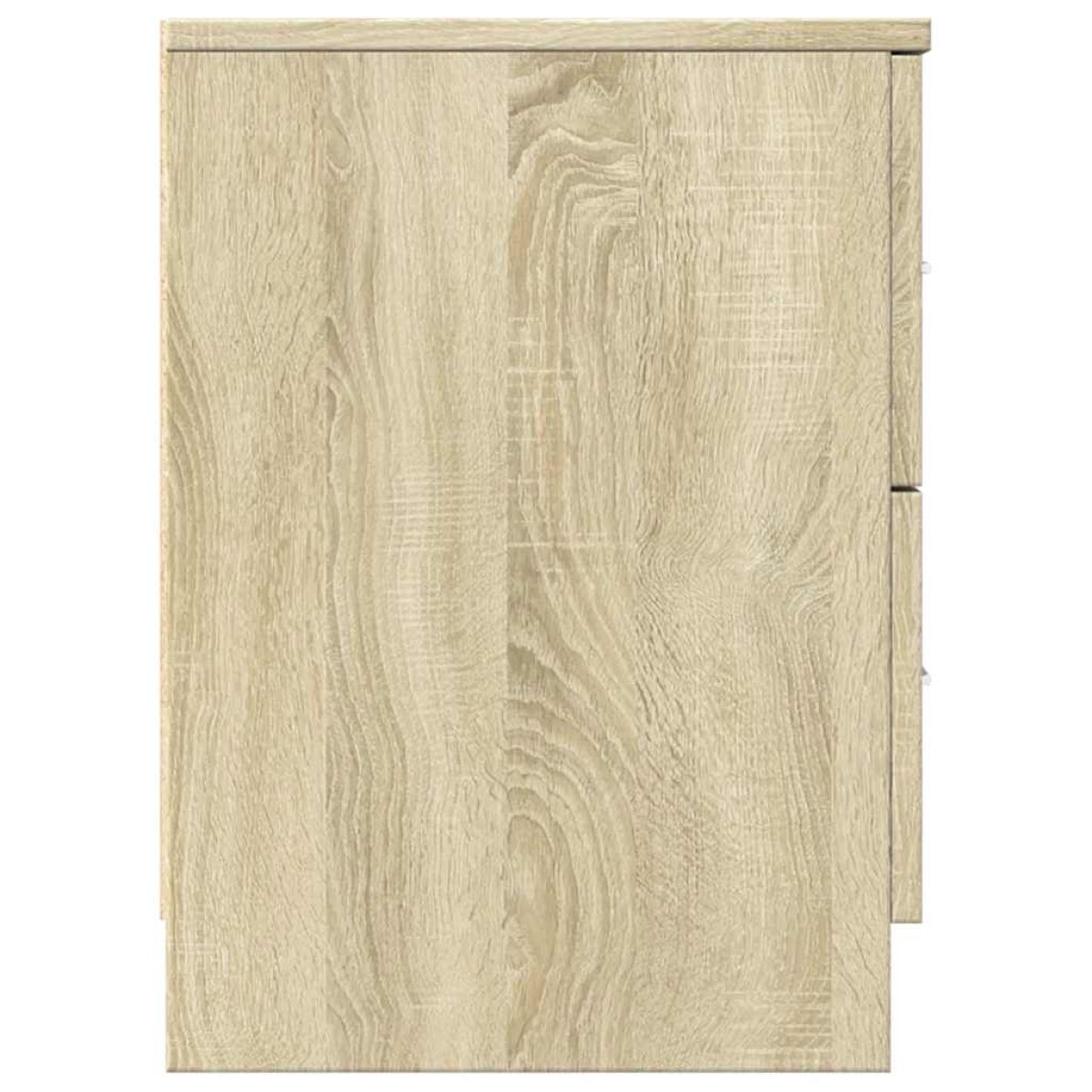 vidaXL Κομοδίνα 2 τεμ. με 2 Συρτάρια, Χρώμα Sonoma Δρυς 40x36x50 εκ.