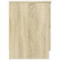 vidaXL Κομοδίνα 2 τεμ. με 2 Συρτάρια, Χρώμα Sonoma Δρυς 40x36x50 εκ.
