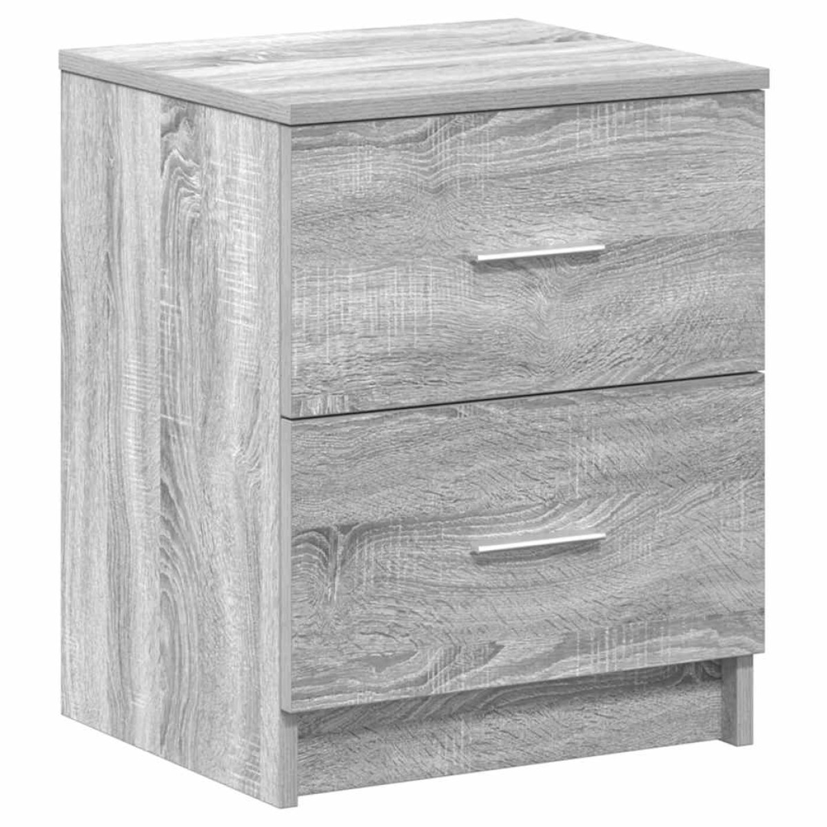 vidaXL Κομοδίνα 2 τεμ. με 2 Συρτάρια Γκρι Sonoma 40x36x50 εκ.