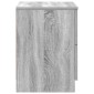 vidaXL Κομοδίνα 2 τεμ. με 2 Συρτάρια Γκρι Sonoma 40x36x50 εκ.