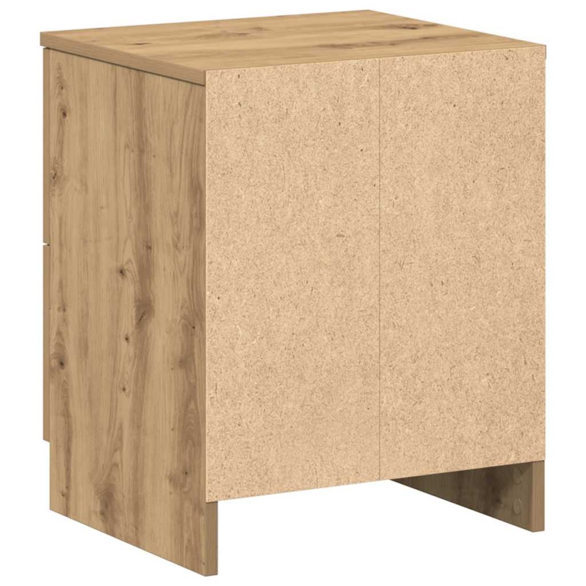 vidaXL Κομοδίνο με 2 Συρτάρια σε Χρώμα Δρυς Artisan 40x36x50 εκ.
